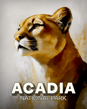 Acadia National Park - Proud Mountain Lion