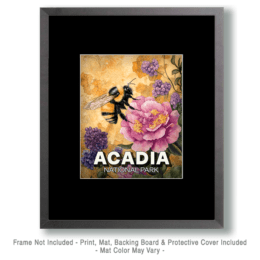 Acadia National Park - Garden Bumblebee Art