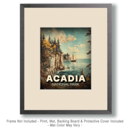 Acadia National Park - Maine Coast Art