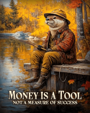 Money is a Tool Motivational Wall Art