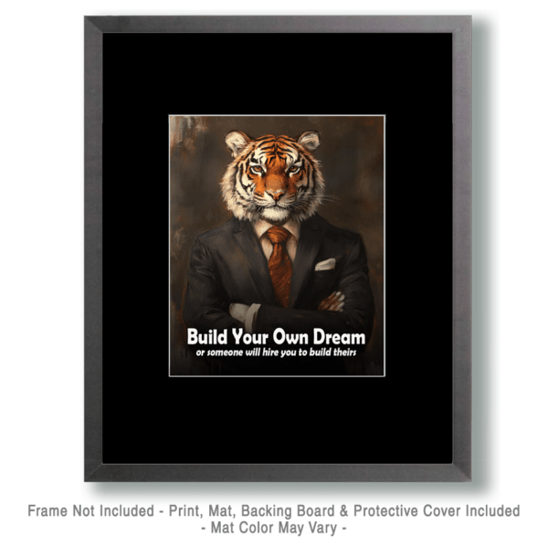 Dream Motivational Wall Art Print