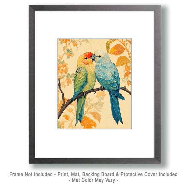 Parakeets #1 Art