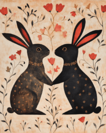 Rabbits #5 Art