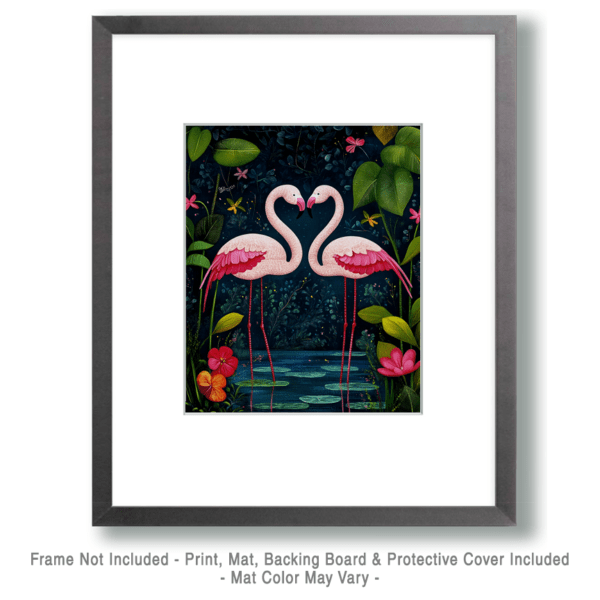 Pink Flamingos #1 Art