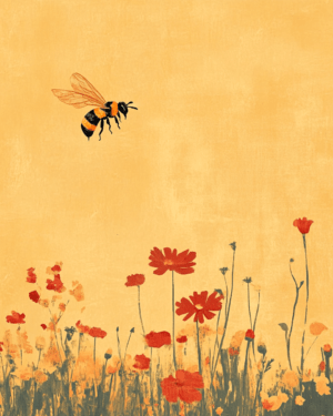 Minimalist Bee