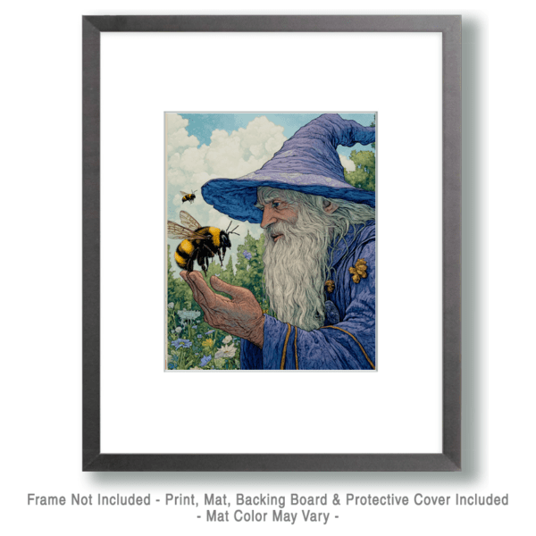 Wizard and Bee Art