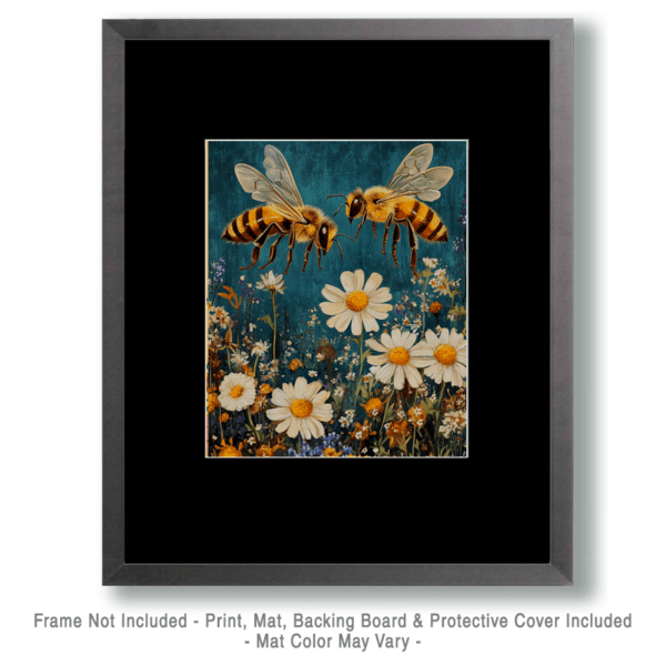 Two Honeybees Art