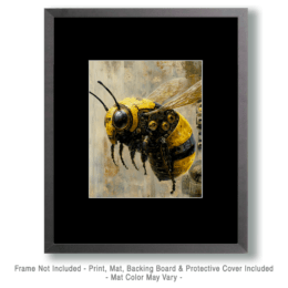 Cyberpunk Bee Art