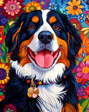 BOHO Bernese Mountain Dog