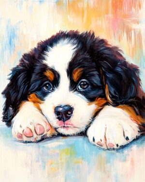 Bernese Mountain Dog Puppy