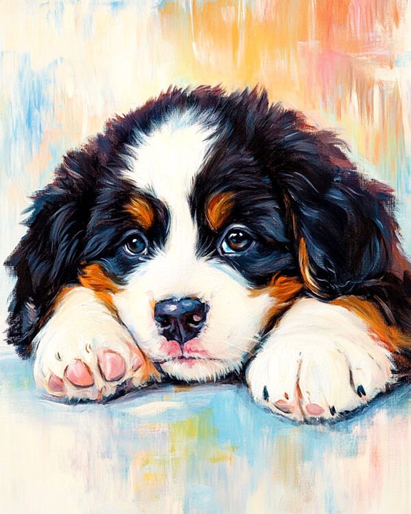 Bernese Mountain Dog Puppy