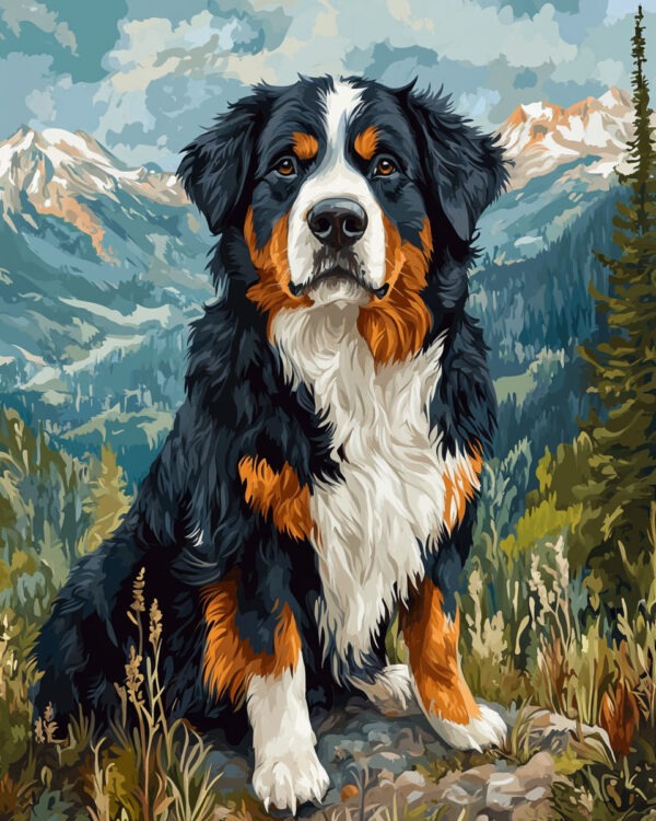 Classic Bernese Mountain Dog