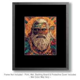 Bigfoot Shaman Art
