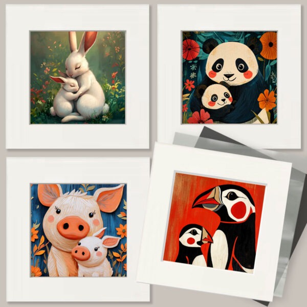 Animal Babies Artwork