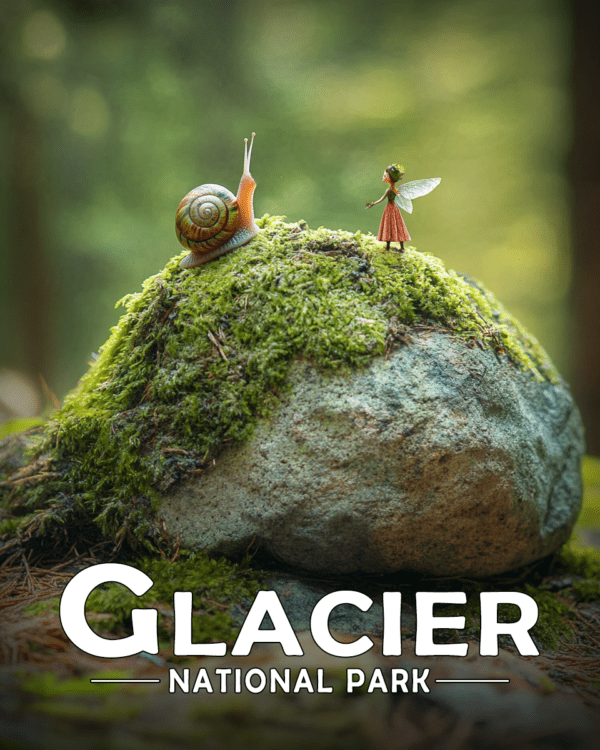 Glacier National Park - Fairy Meets Snail