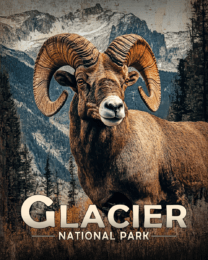 Glacier National Park - Bighorn Sheep Ram