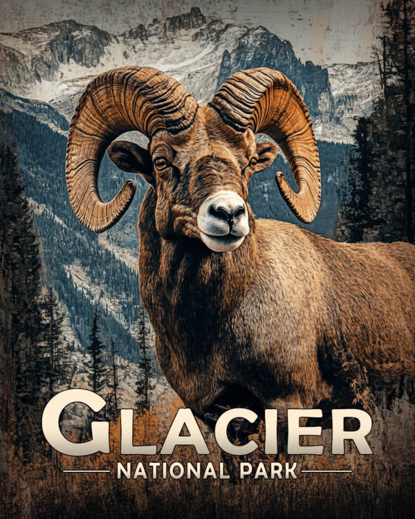 Glacier National Park - Bighorn Sheep Ram