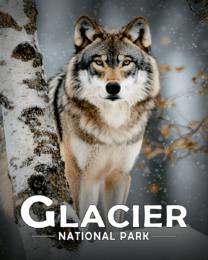 Glacier National Park - Wolf and Birch