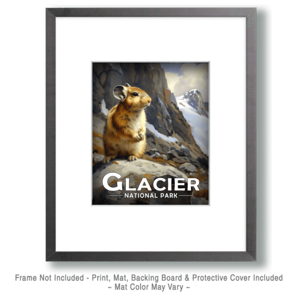 Glacier National Park - Alert Pika Art