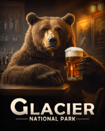 Glacier National Park - Grizzly Beer