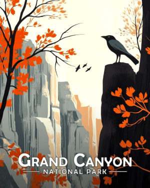 Grand Canyon National Park - Lone Raven