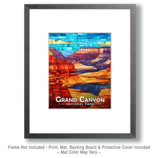 Grand Canyon National Park - Stylized Canyonland Art