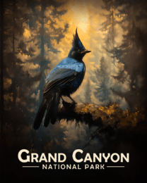 Grand Canyon National Park - Stellers Jay