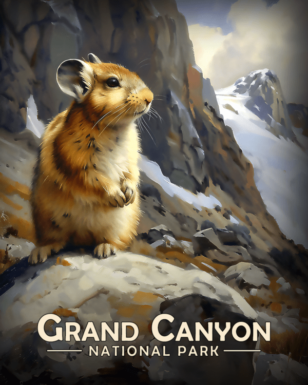 Grand Canyon National Park - Alert Pika