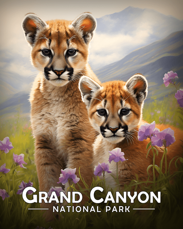 Grand Canyon National Park - Mountain Lion Cubs