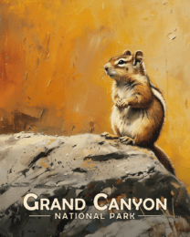 Grand Canyon National Park - Chipmunk