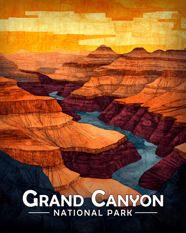 Grand Canyon National Park - Summer View