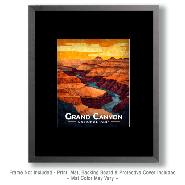 Grand Canyon National Park - Summer View Art