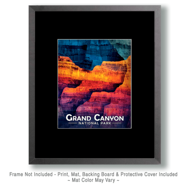 Grand Canyon National Park - Sun Saturated Art