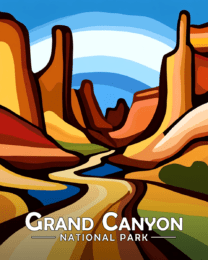 Grand Canyon National Park - Abstract Canyonland