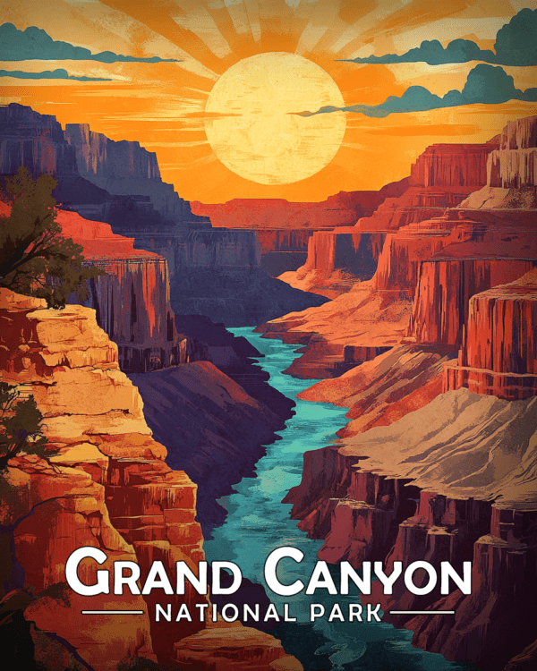 Grand Canyon National Park - Colorado River Sunrise