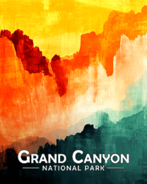 Grand Canyon National Park - Abstract Canyon Wall