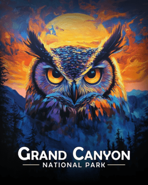 Grand Canyon National Park - Midnight Owl