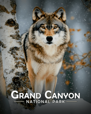 Grand Canyon National Park - Wolf and Birch