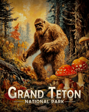 Grand Teton National Park - Bigfoot Mushroom Hunting