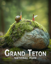 Grand Teton National Park - Fairy Meets Snail