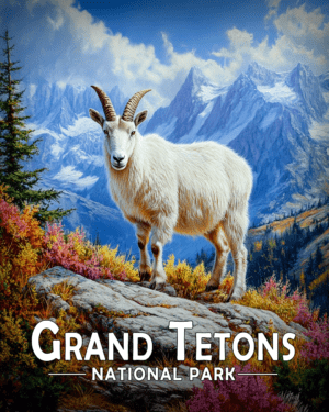 Grand Teton National Park - Mountain Goat