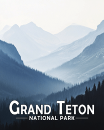 Grand Teton National Park - Misty Mountain Morning