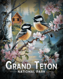 Grand Teton National Park - Chickadees