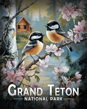 Grand Teton National Park - Chickadees