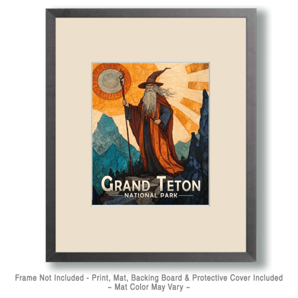 Grand Teton National Park - The Grand Wizard Art