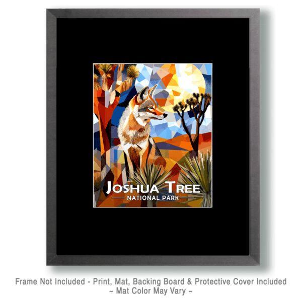 Joshua Tree National Park - Abstract Coyote Art