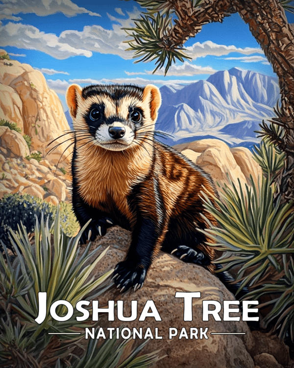 Joshua Tree National Park - Black Footed Ferret