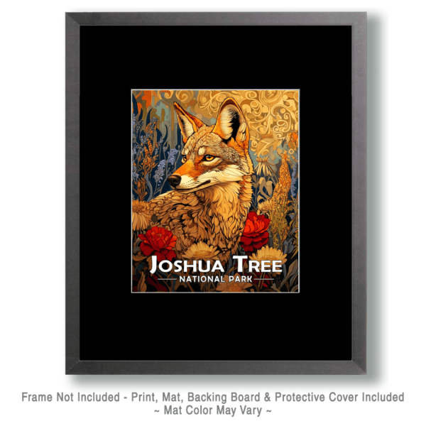 Joshua Tree National Park - BOHO Coyote Art