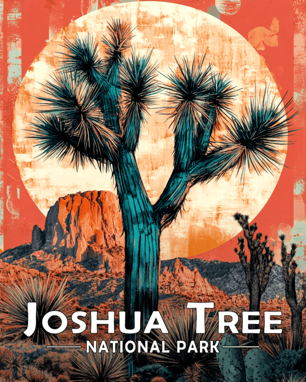 Joshua Tree National Park - Full Moon