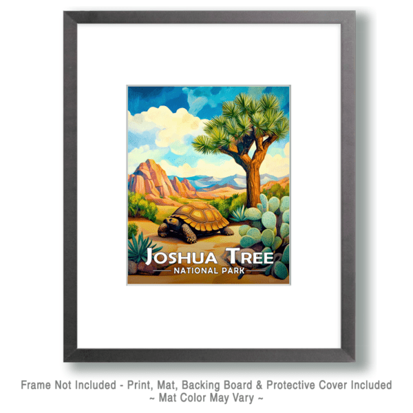 Joshua Tree National Park - Desert Tortoise Art